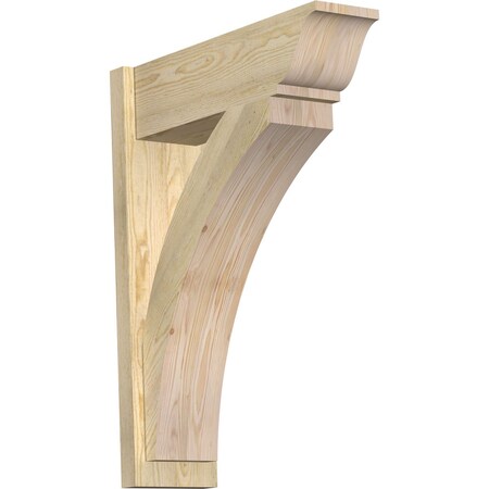 Ekena Millwork Thorton Rough Sawn Traditional Outlooker, Douglas Fir, 8"W x 26"D x 34"H OUT08X26X34THR01RDF